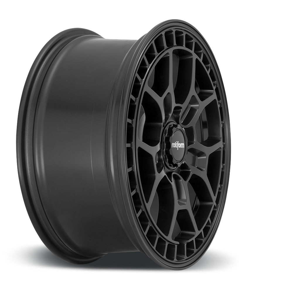Rotiform ZMO-M black and matte anthracite alloy wheels, 19-inch size with R180 design, matte finish and alloy construction.