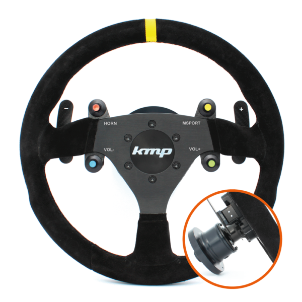 KMP Pro-Line Steering Wheel BMW E9X M3 - Nineteen72 Performance