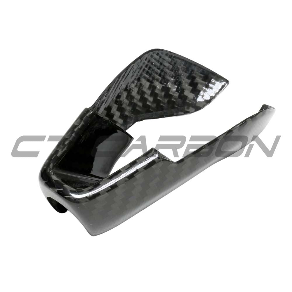 CT Carbon gear selector cover for BMW G80 G82 G87 M2 M3 M4 2021+ interior accessories, black carbon fiber finish