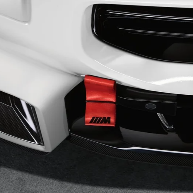 Genuine BMW M2 F87 G87 M3 G80 G20 F40 G80 G42 M Performance Tow Strap 72155A57B31 / 72155A709F6 - Nineteen72 Performance