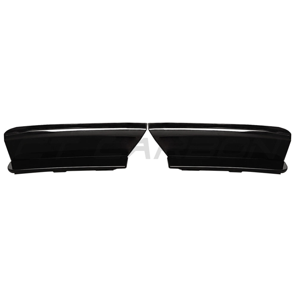 CT Carbon Land Rover Defender L663 110 & 90 gloss black middle trim kit, front and rear, for stylish SUV interior accents.
