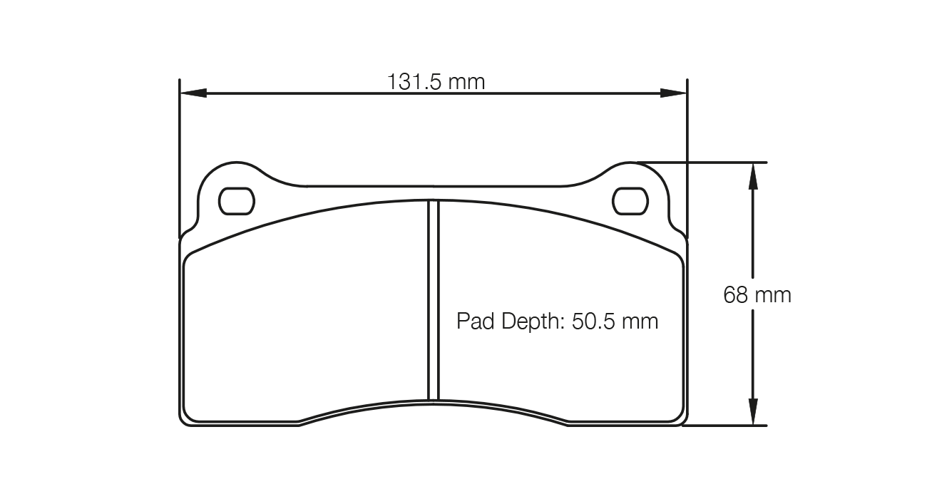 Pagid - Rear Brake Pad Set RSL29 BMW M2 Competition / CS (F87 Comp) 2NH Callipers
