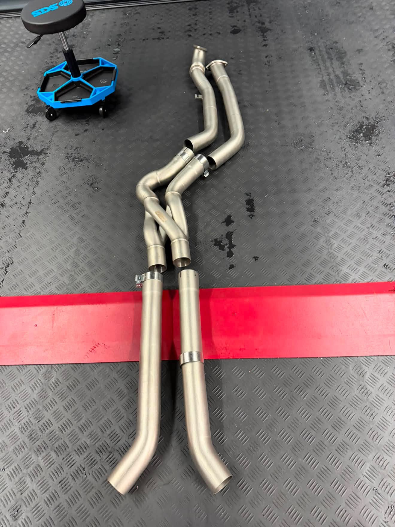 72 Racing Equal Length Z-Pipe Midpipe - BMW G87 M2, G80/G81 M3 & G82/G83 M4