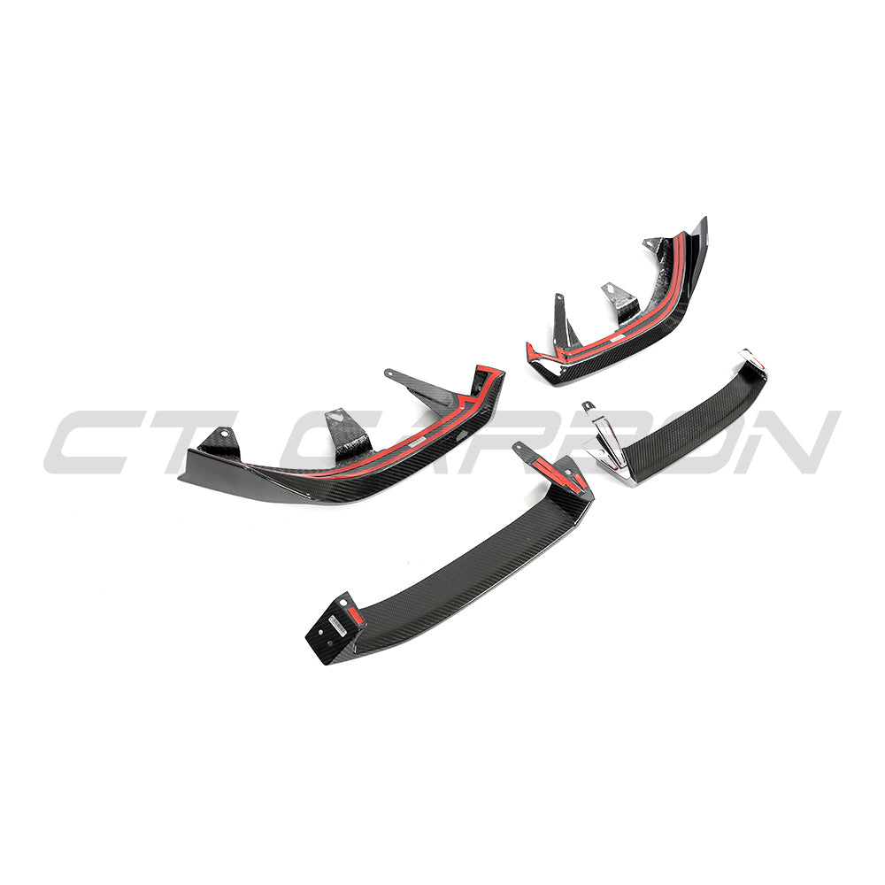 BMW G60 5 Series and I5 full carbon fiber kit by CT Carbon, featuring lightweight, high-quality carbon fiber automotive accessories.