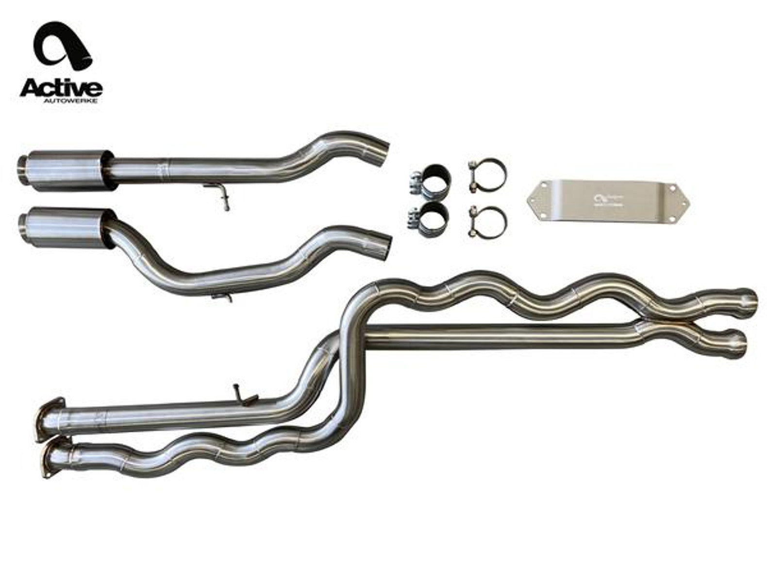 Active Autowerke - BMW F80 F82 Equal Length Mid Pipe (M3 & M4)