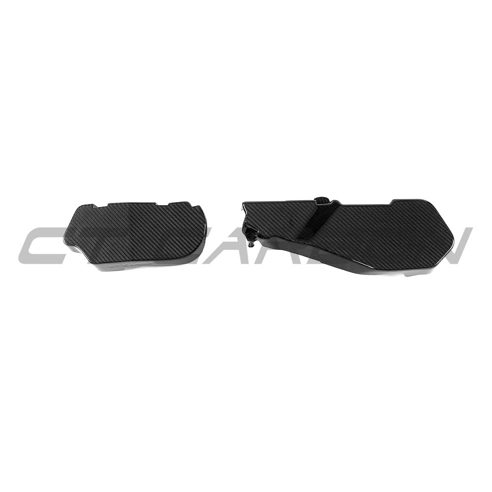 CT Carbon BMW G90 G99 M5 Touring 2024+ engine bay cover kit in carbon fibre, designed for BMW M5 models.