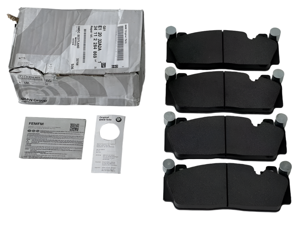 Genuine BMW M2 Competition Front & Rear Discs (400mm & 380mm) & Pads (Option 2NH) - Nineteen72 Performance