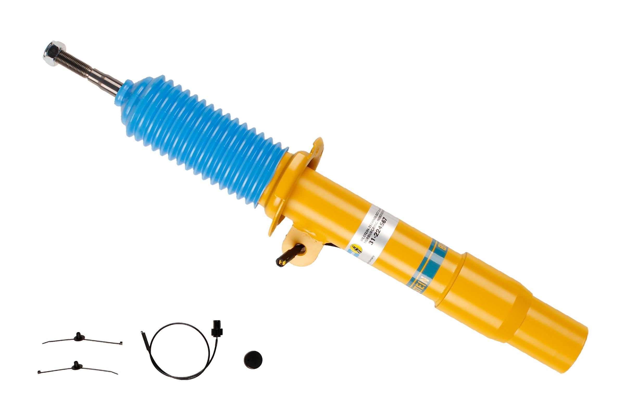 Bilstein B6 Front Left Shock Absorber - BMW 3 Series E90 / E92 / E93 M3 EDC - 31-224567 - Bilstein suspension product image