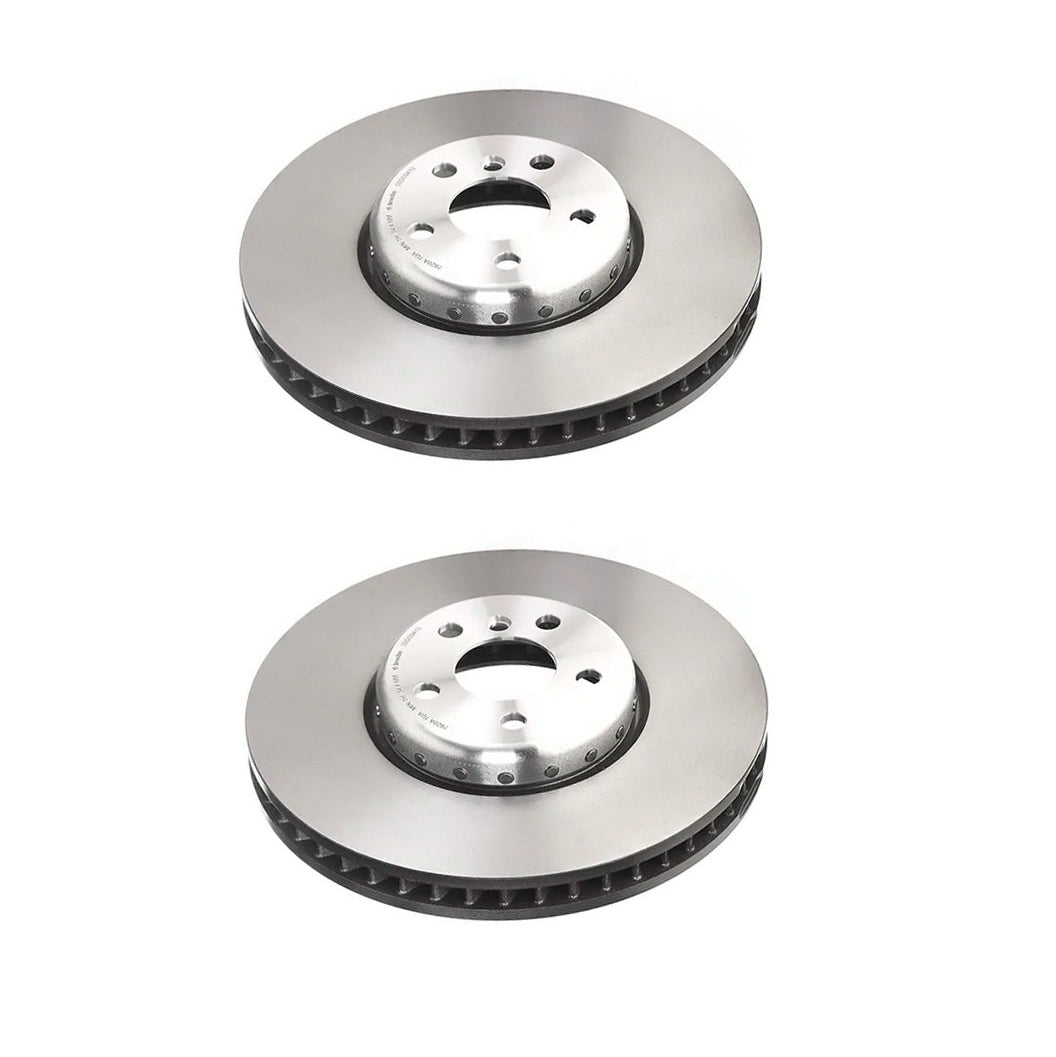 Genuine BMW Front Brake Discs - 34108858706 / 34108858705 - Nineteen72 Performance