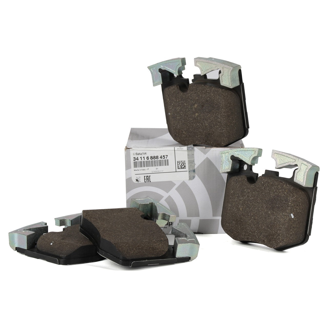 Genuine BMW Front Brake Pads - 34116889570 - Nineteen72 Performance