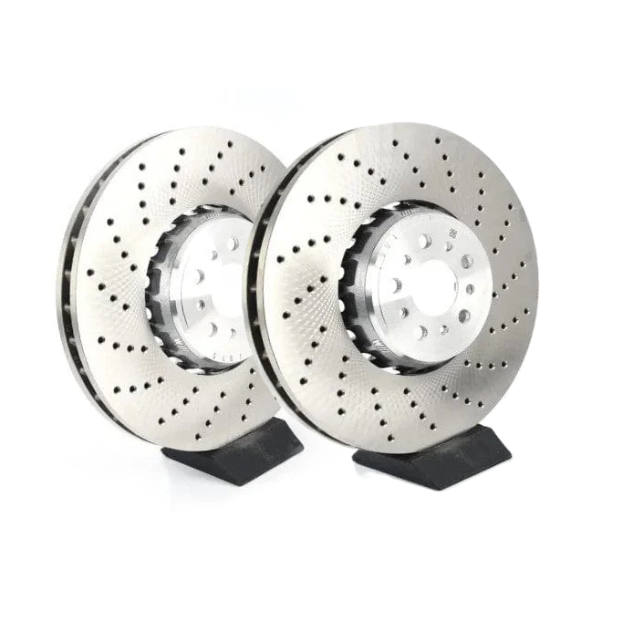 Genuine BMW Front Brake Discs Pair - (X3M, X4M, X5M, X6M) F97 F98 F95 F96 - 34118054826 / 34118054825 - Nineteen72 Performance