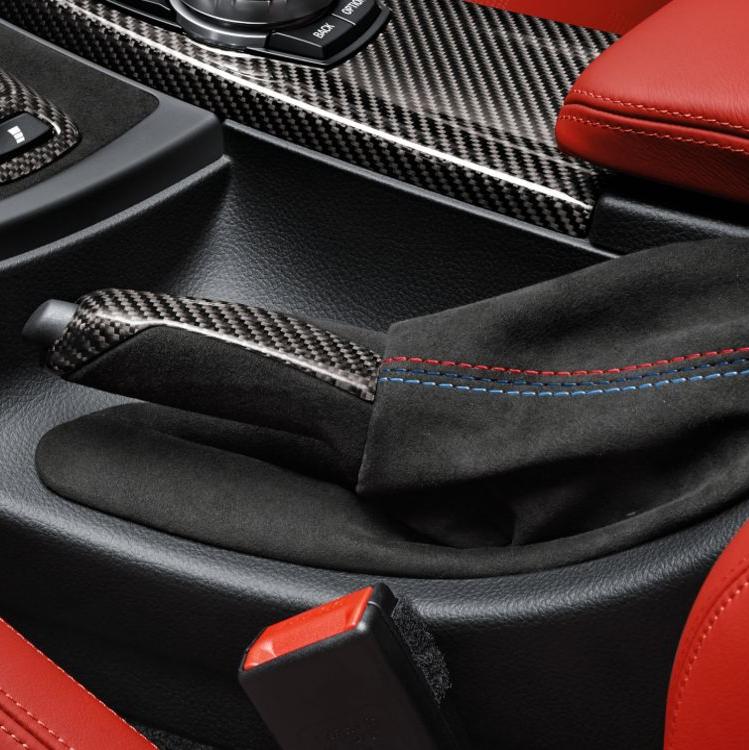 BMW M Performance Carbon Alcantara Handbrake Lever and Gaiter M3 M4 34402358364 - Nineteen72 Performance
