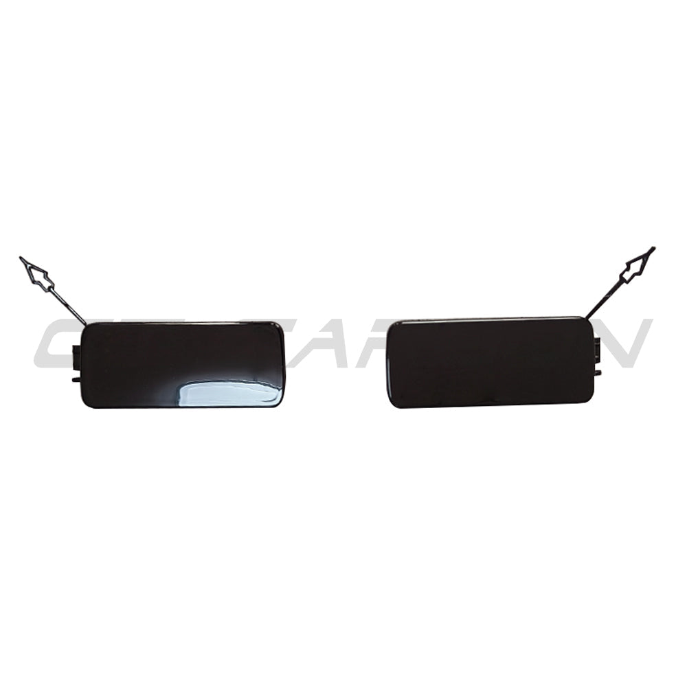 CT Carbon Land Rover Defender L663 110 & 90 gloss black middle trim kit, front and rear, for enhanced interior style.
