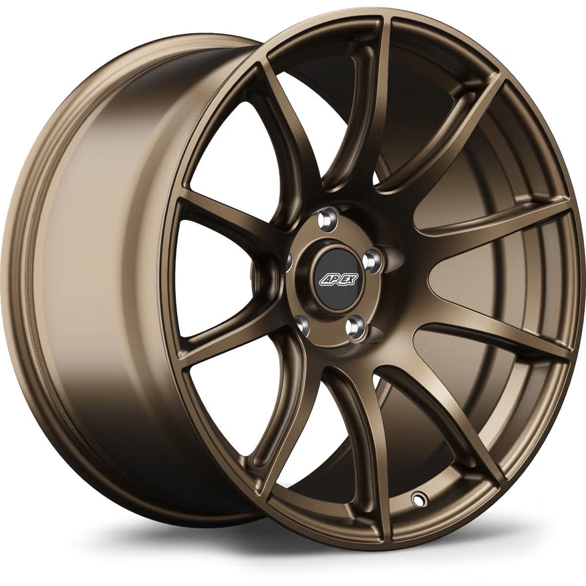 Apex SM-10 Flow Formed Alloy Wheels in a sleek design, showing close-up of the multi-spoke wheel for performance vehicles.