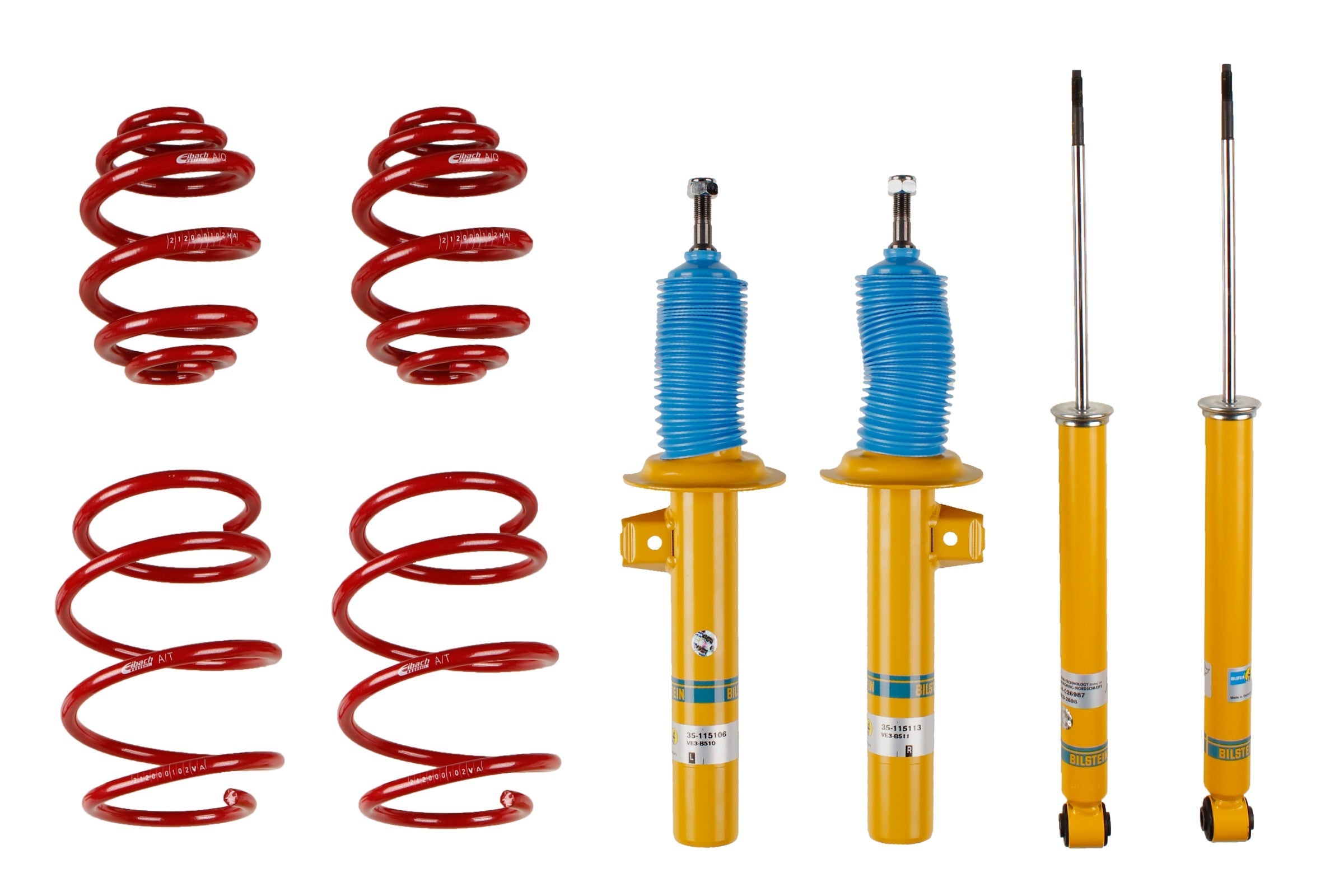 Bilstein B12 Coilover Kit Suspension Kit BMW 3 Series Touring (E46) B12 SL - 46-180117 - Bilstein suspension product image