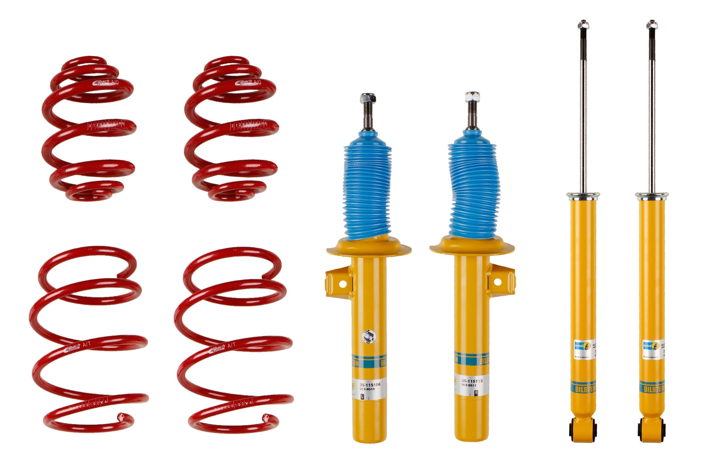 Bilstein B12 Coilover Kit Suspension Kit BMW 3 Series Compact (E46) B12 SL - 46-180124 - Bilstein suspension product image