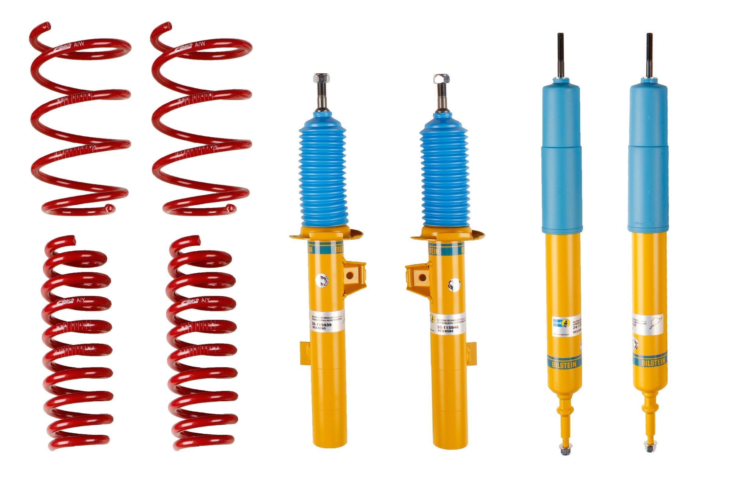 Bilstein B12 Suspension Kit - BMW 1 (E81 E87) K B12 SL - 46-180513 - Bilstein suspension product image