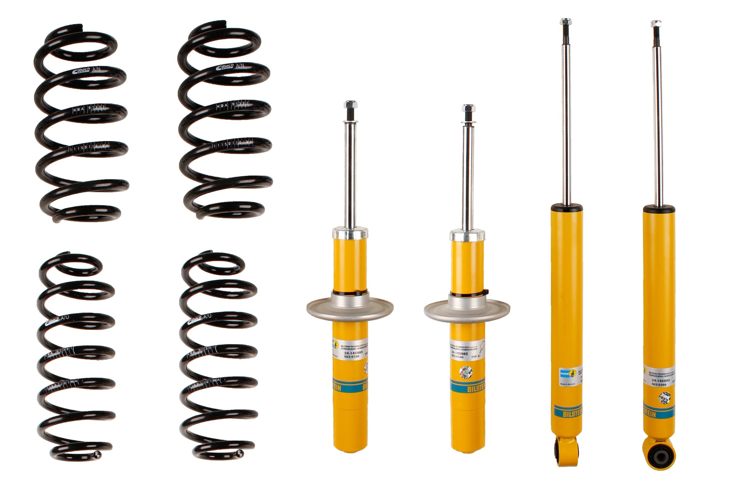 Bilstein B12 Suspension Kit - Audi A4 Avant (8K5) K B12 PK - 46-183323 - Bilstein suspension product image