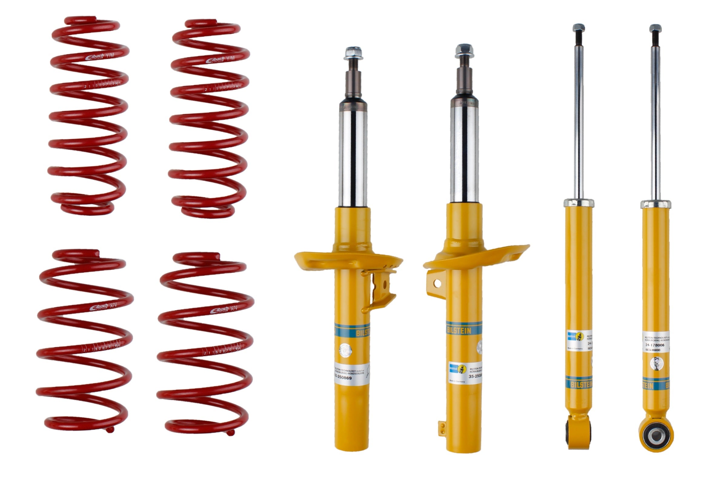 Bilstein B12 Suspension Kit - Audi A3 Sportback (8PA) K SL - 46-183439 - Bilstein suspension product image