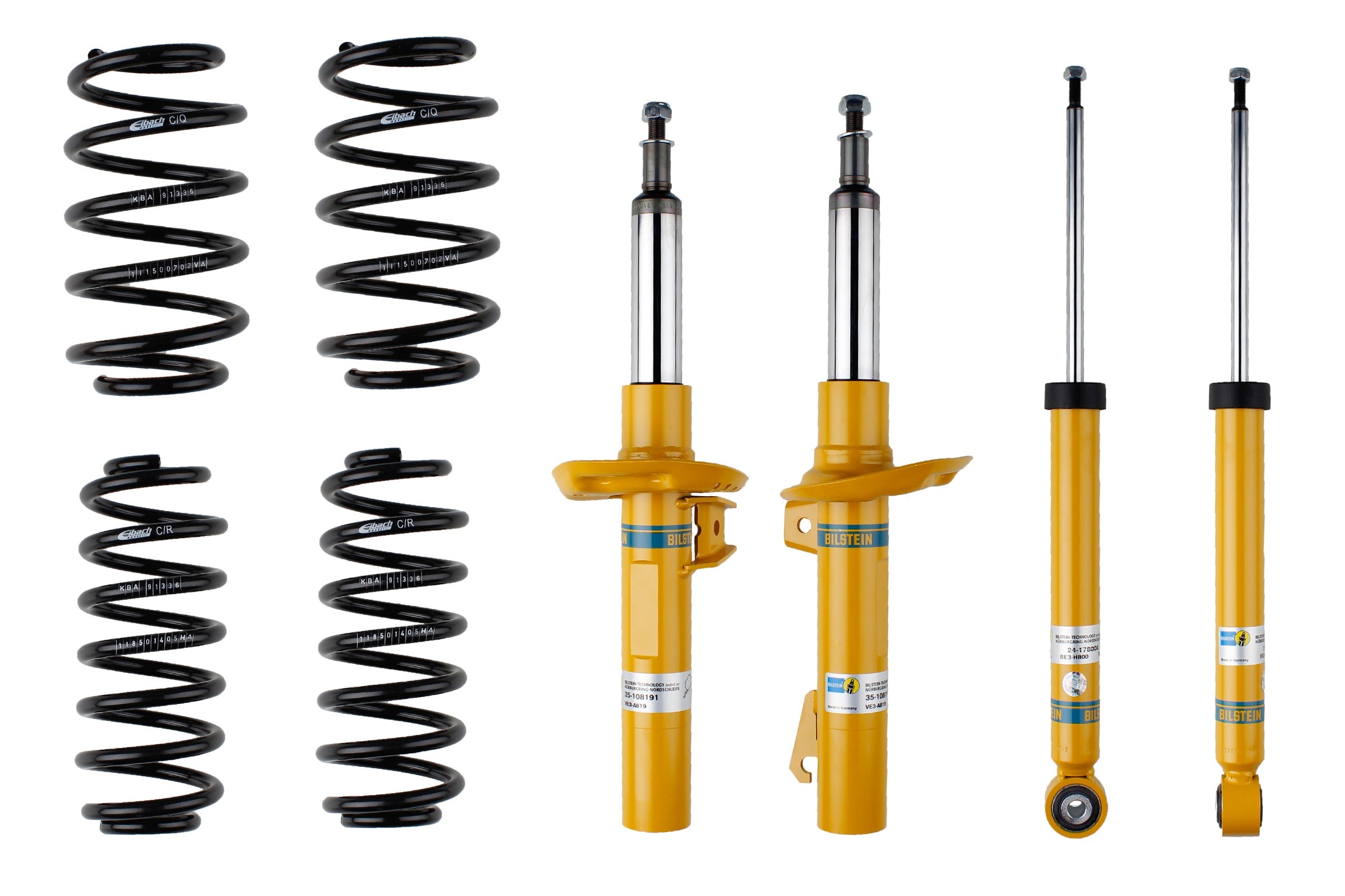 Bilstein B12 Suspension Kit - Volkswagen JETTA III (1K2) K B12 PK - 46-184290 - Bilstein suspension product image