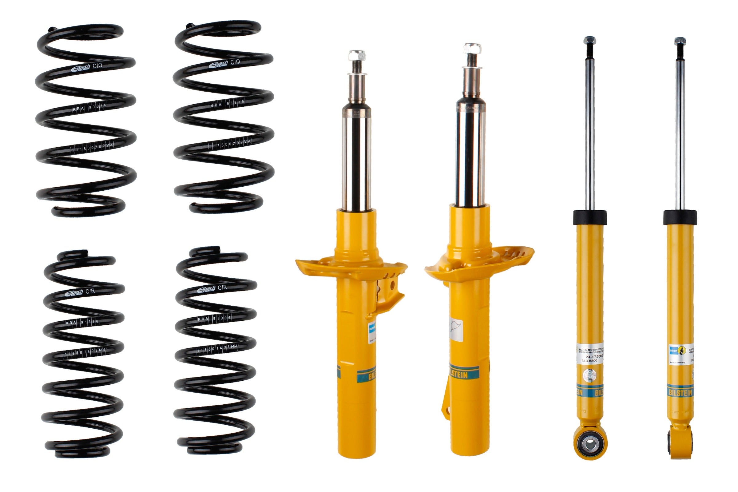 Bilstein B12 Suspension Kit - Volkswagen GOLF PLUS (5M1 521) K PK - 46-184337 - Bilstein suspension product image