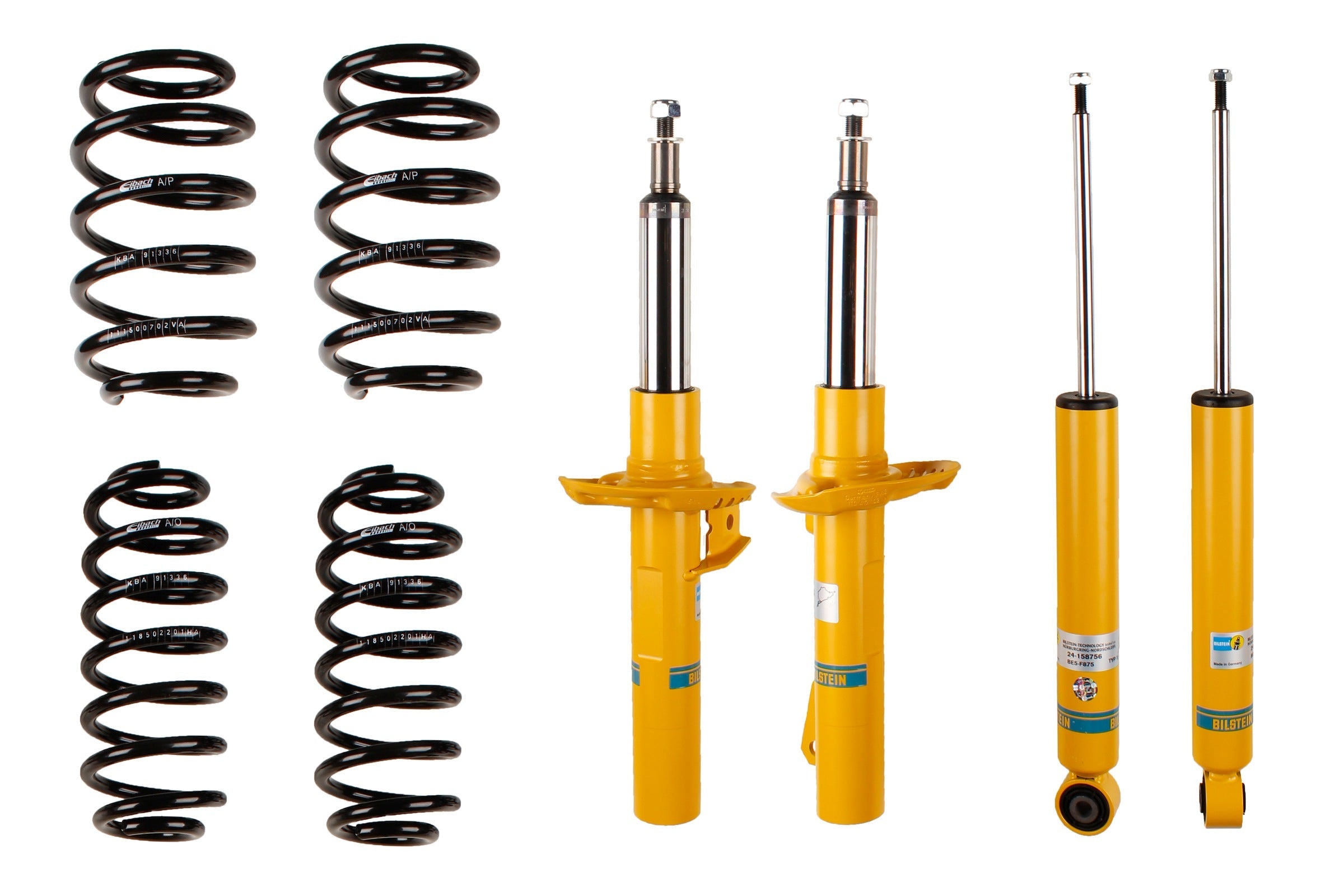 Bilstein B12 Suspension Kit - Volkswagen GOLF VI (5K1) K B12 PK - 46-187956 - Bilstein suspension product image