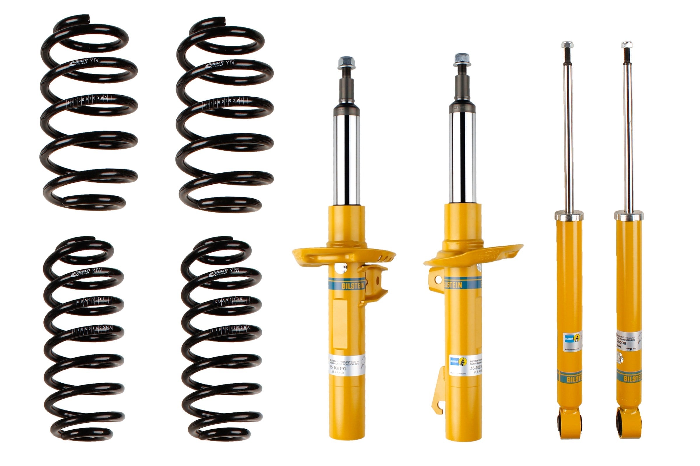 Bilstein B12 Suspension Kit - Volkswagen GOLF V (1K1) K B12 PK - 46-194879 - Bilstein suspension product image