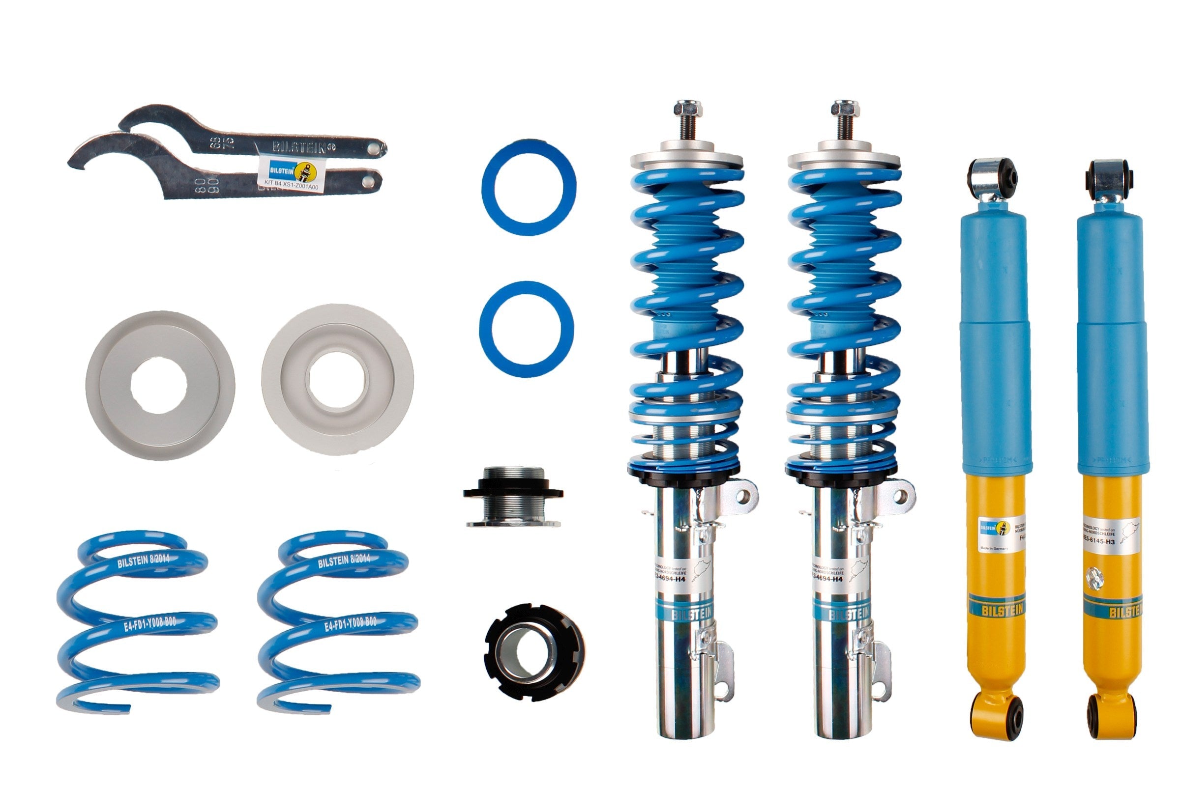 Bilstein B14 Suspension Kit - Audi TT Quattro K B14 - 47-080416 - Bilstein suspension product image
