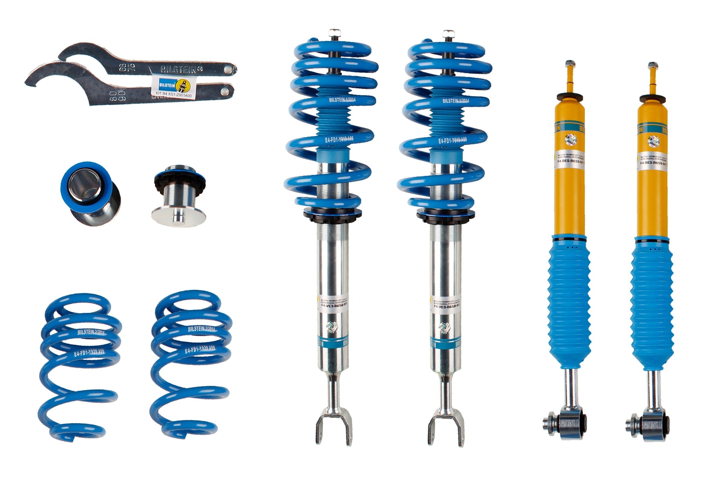 Bilstein B14 Suspension Kit - Audi A6 (4F) K B14 - 47-116573 - Bilstein suspension product image