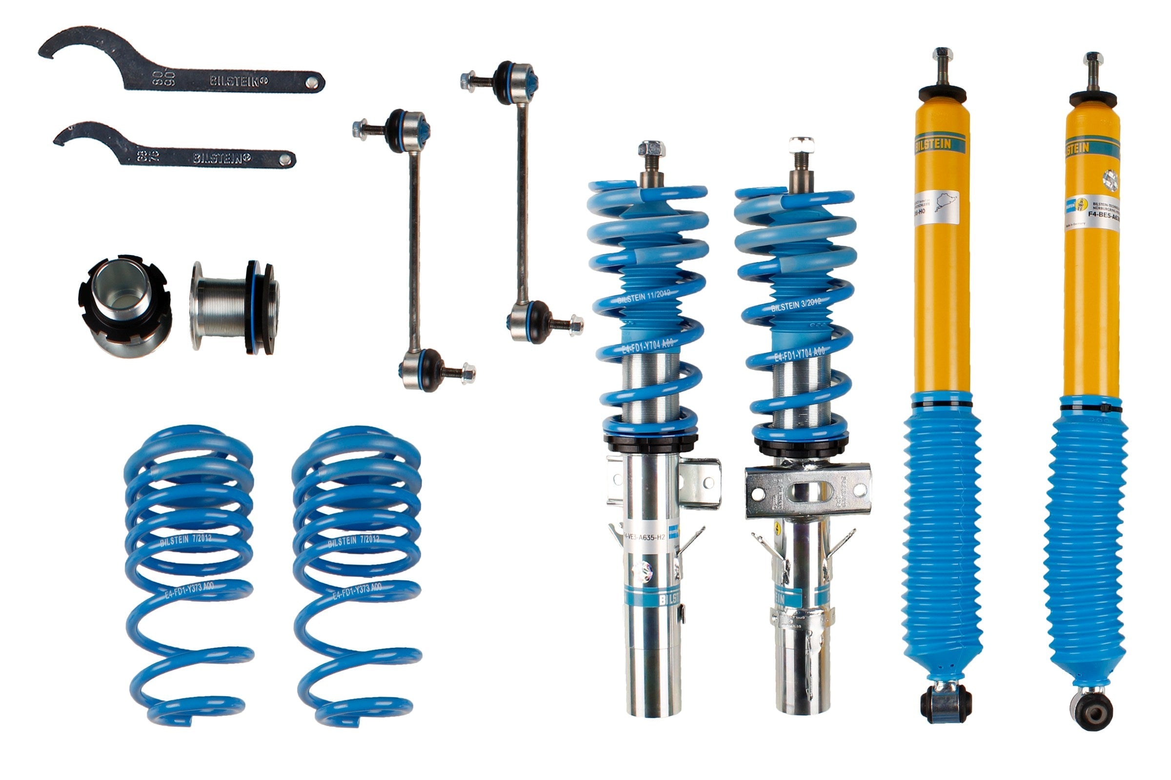 Bilstein B14 Suspension Kit - Volkswagen Polo 9N / SEAT Ibiza 6L - 47-146914 - Bilstein suspension product image