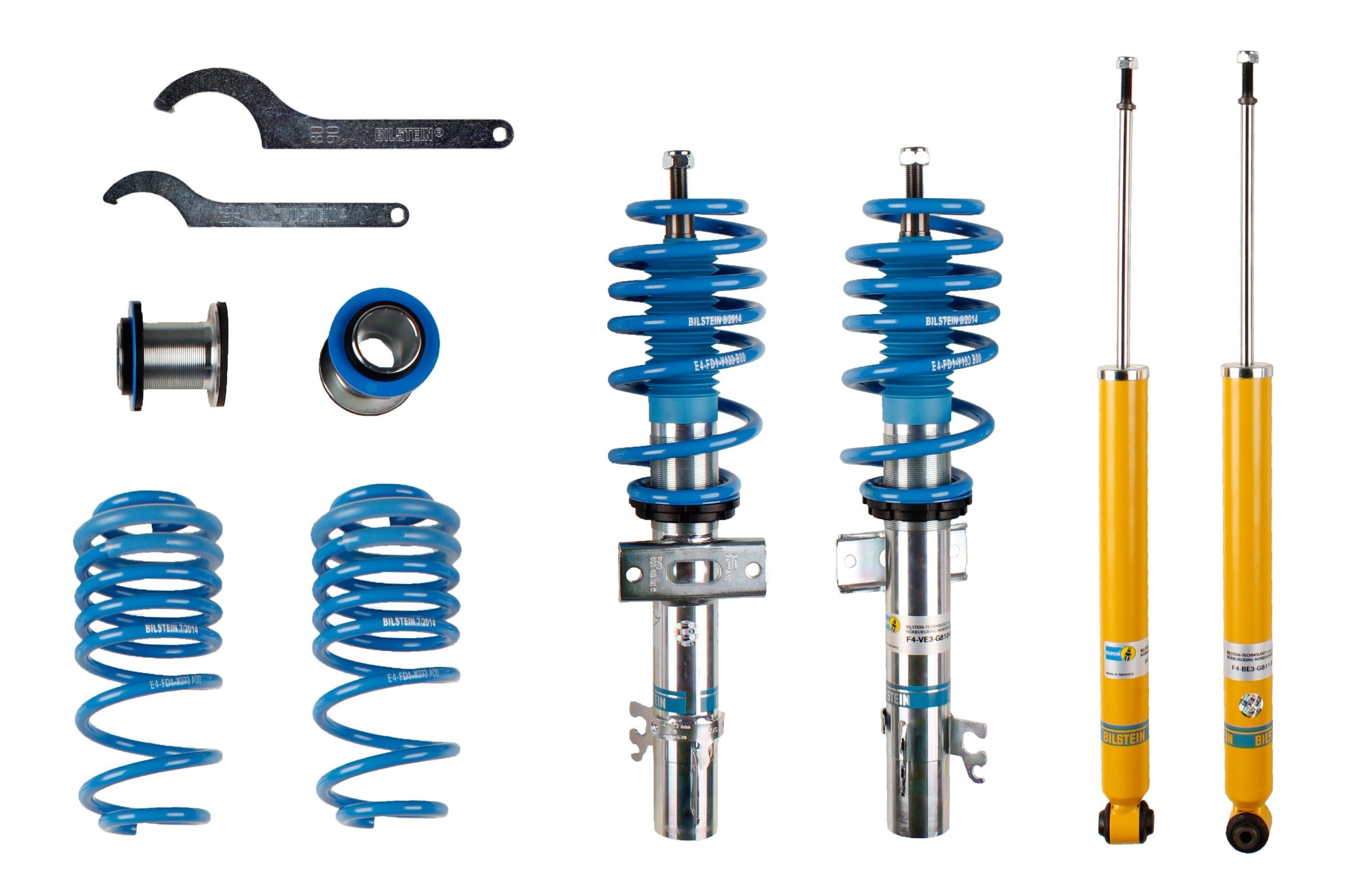 Bilstein B14 Suspension Kit - Volkswagen Polo 6R K B14 - 47-168091 - Bilstein suspension product image