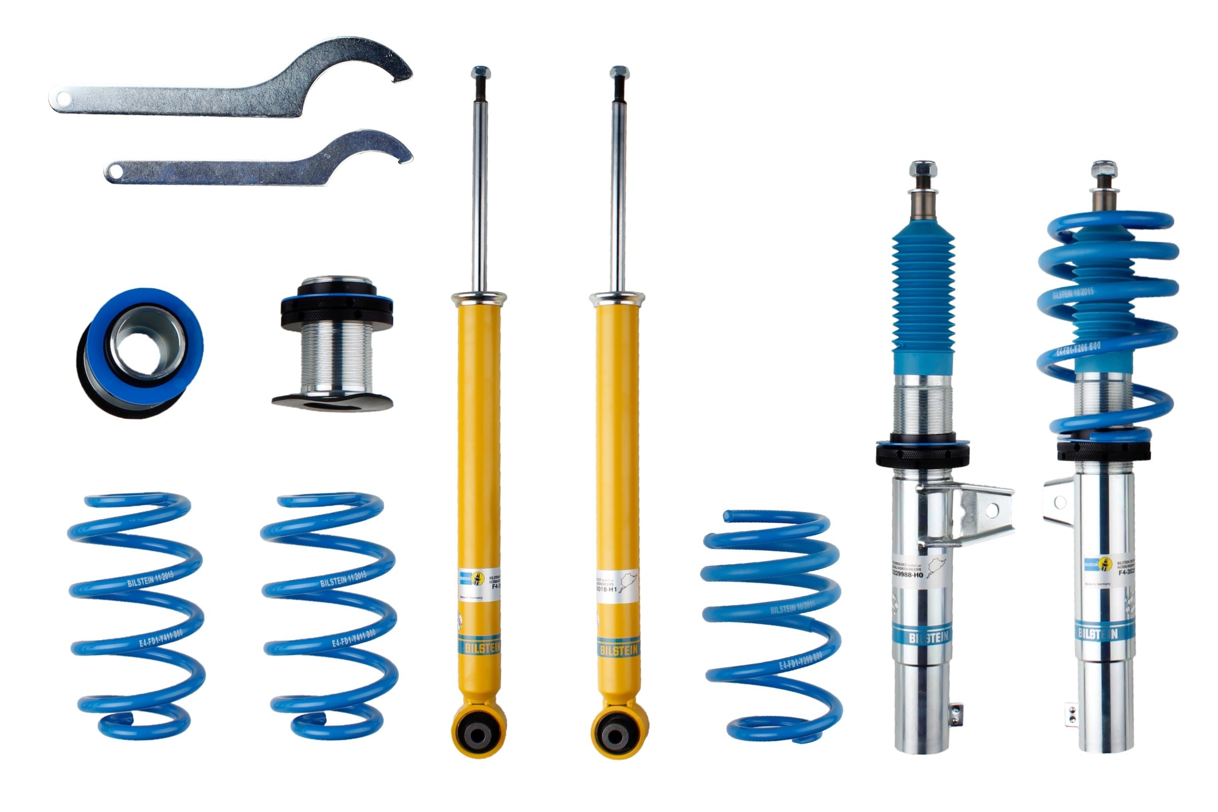 Bilstein B14 Suspension Kit-Audi A3 8V/Golf 7 50mm Feder - 47-254954 - Bilstein suspension product image