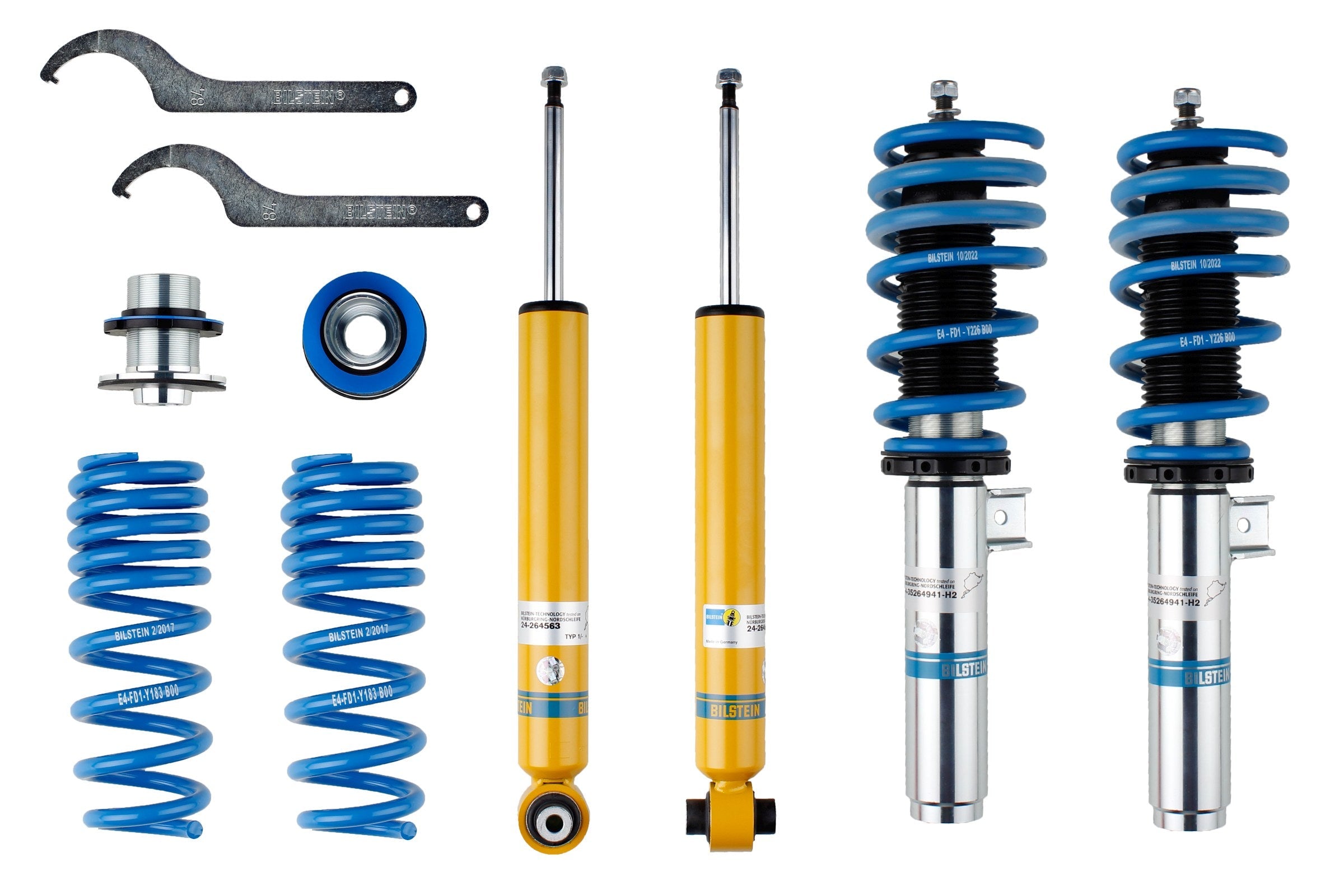 Bilstein B14 Coilover Kit for BMW 1 Series (F20) xDrive - 47-264625 - Bilstein suspension product image