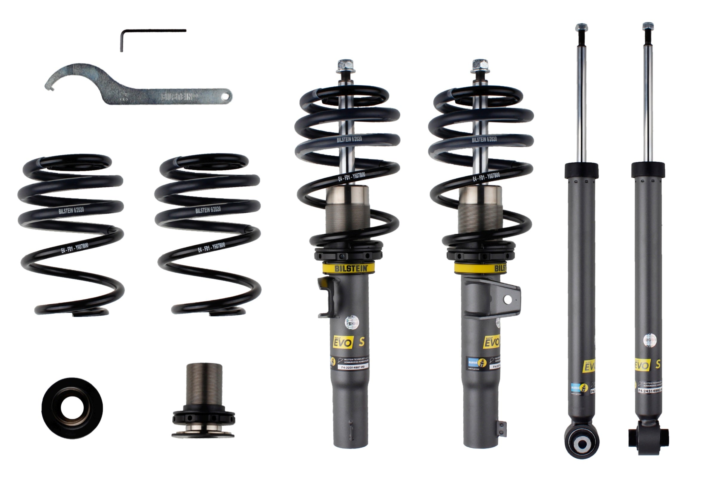Bilstein ES Suspension Kit for Volkswagen Golf 8 50mm Multi K - 47-313750 - Bilstein suspension product image