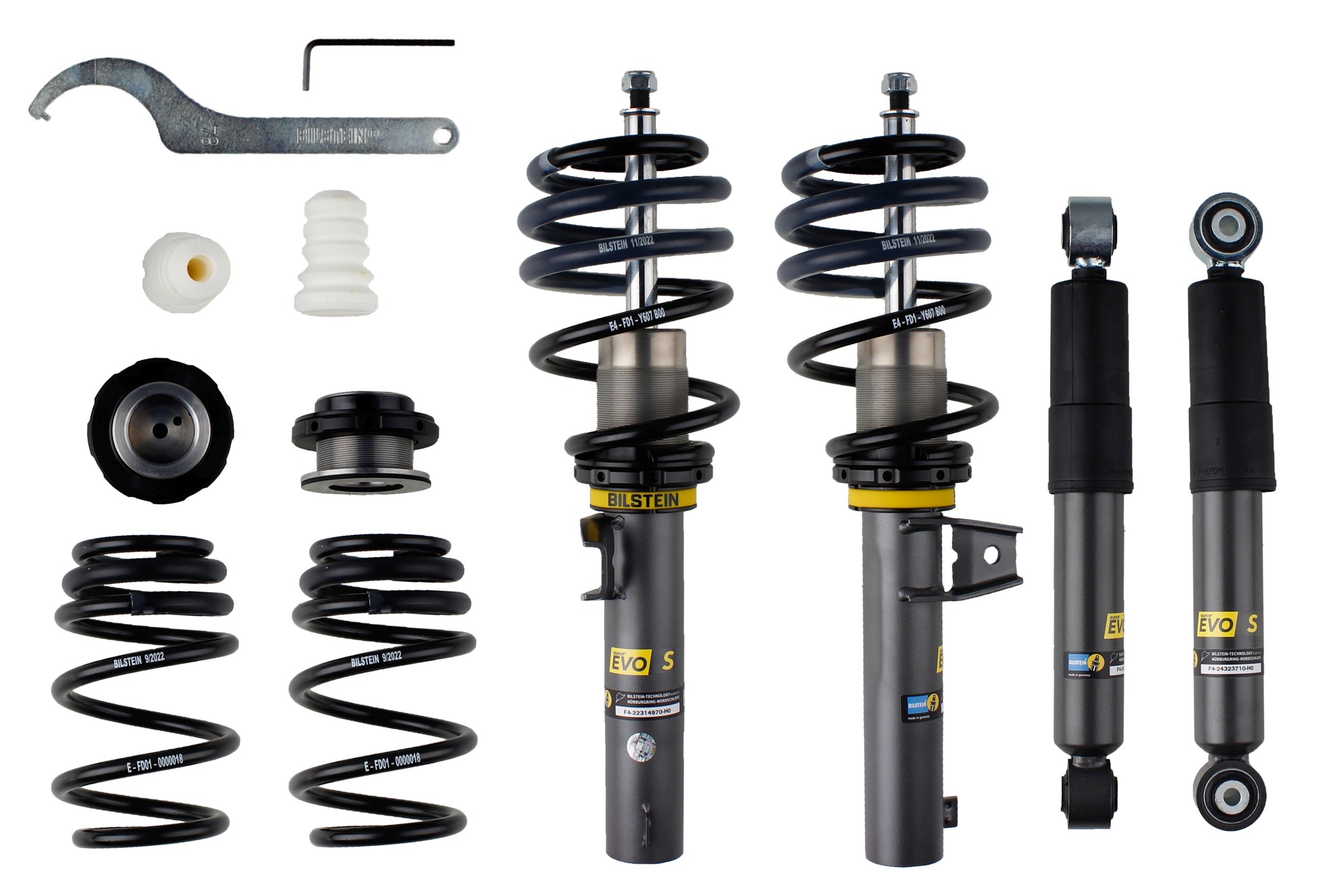 Bilstein EVO S Coilover Kit Volkswagen Caddy 5 - K -EVO S - 47-323704 - Bilstein suspension product image