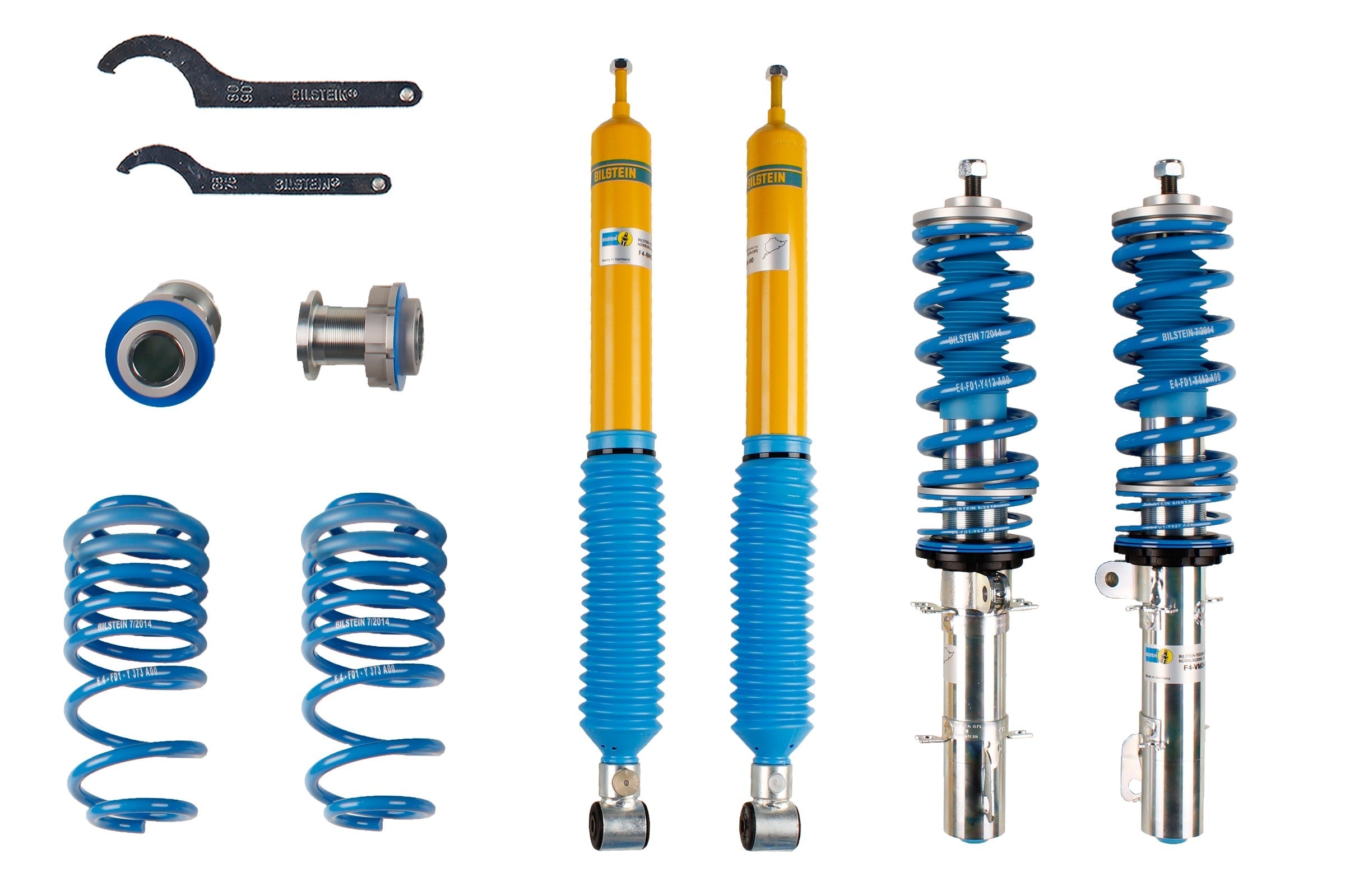 Bilstein B16 Suspension Kit Audi Volkswagen Seat - K -B16 - 48-080651 - Bilstein suspension product image