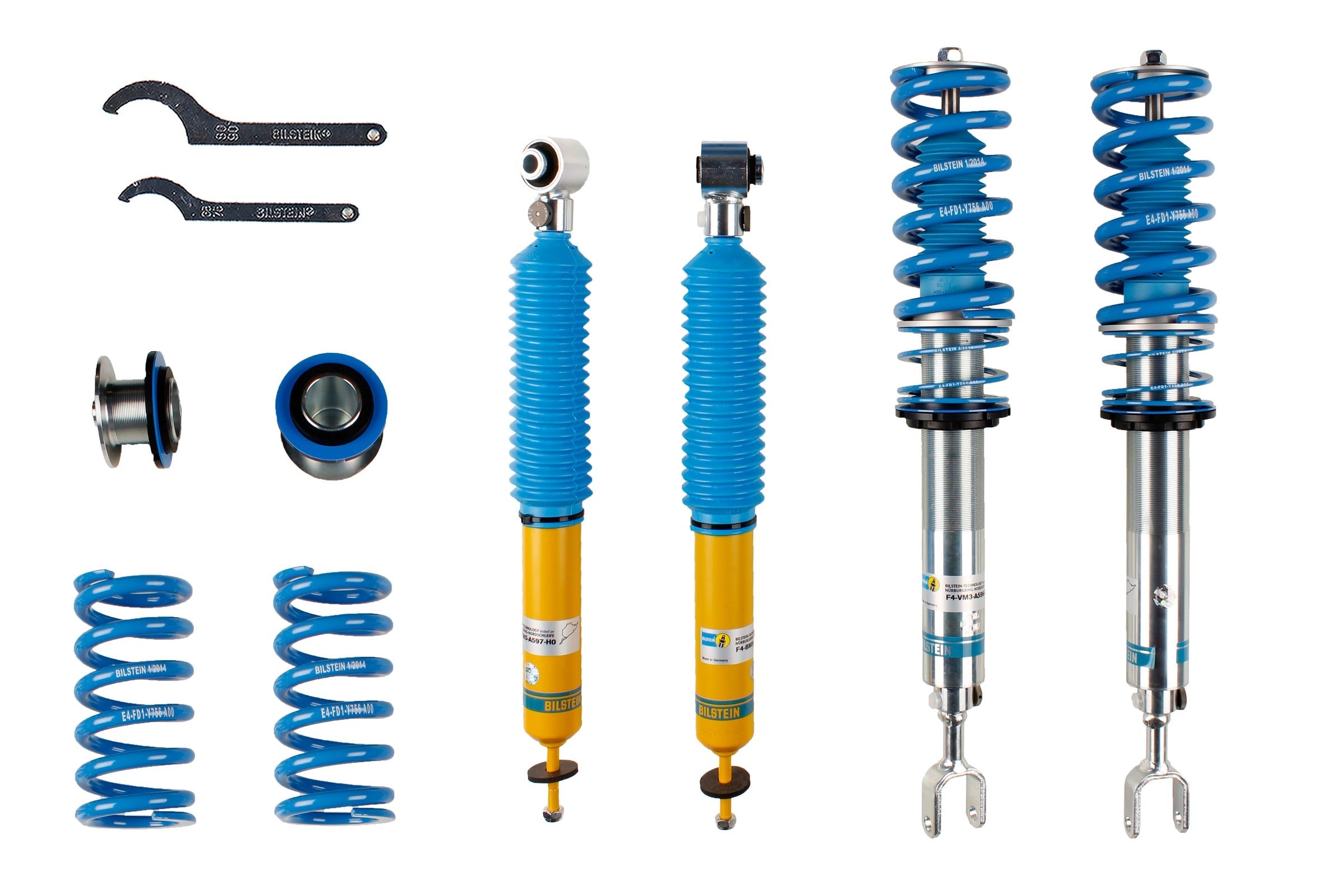 Bilstein B16 Suspension Kit Audi S4 (8E) - K -B16 - 48-105958 - Bilstein suspension product image
