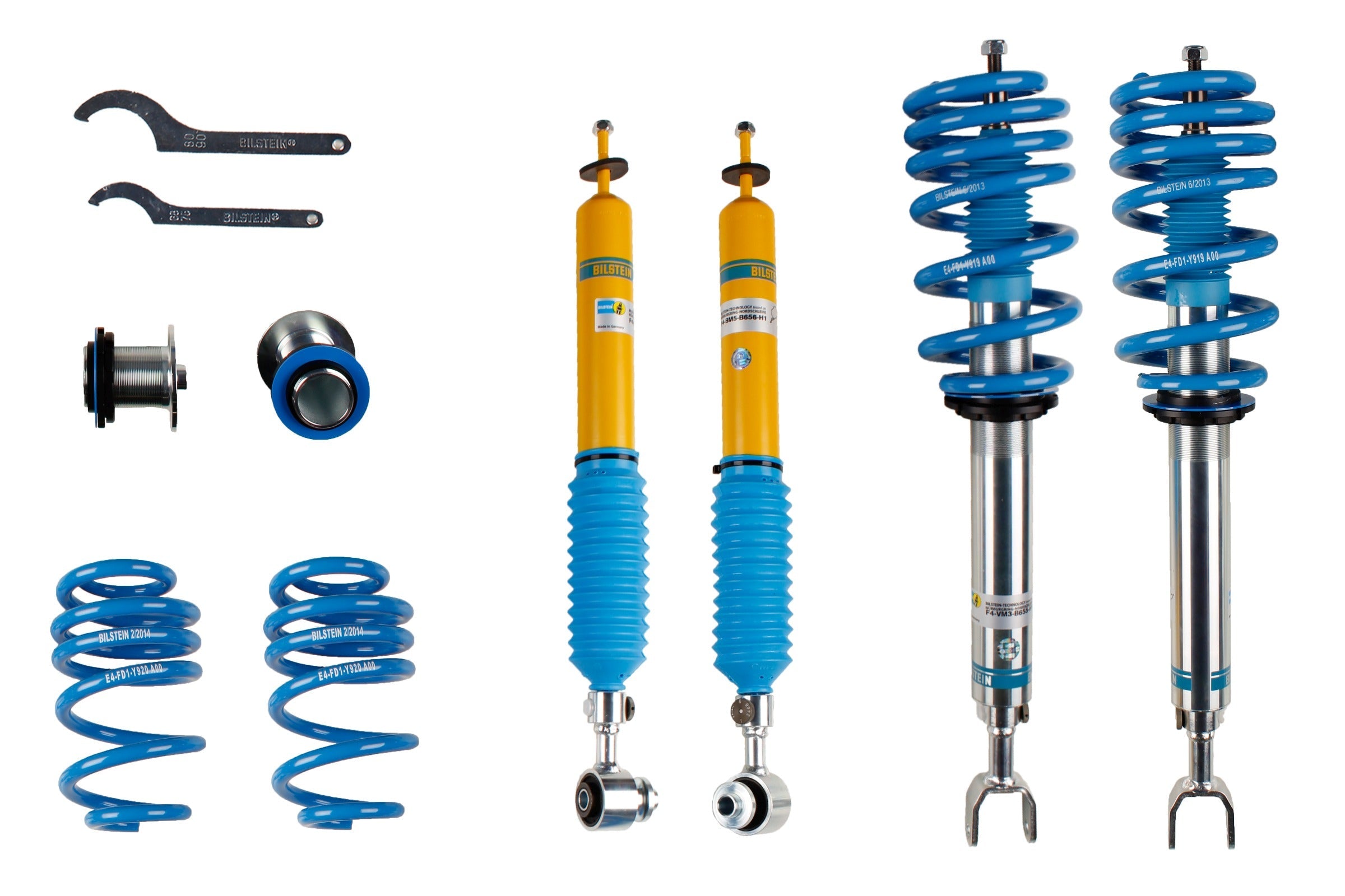 Bilstein B16 Suspension Kit Audi A6 Typ 4F - K -B16 - 48-116541 - Bilstein suspension product image