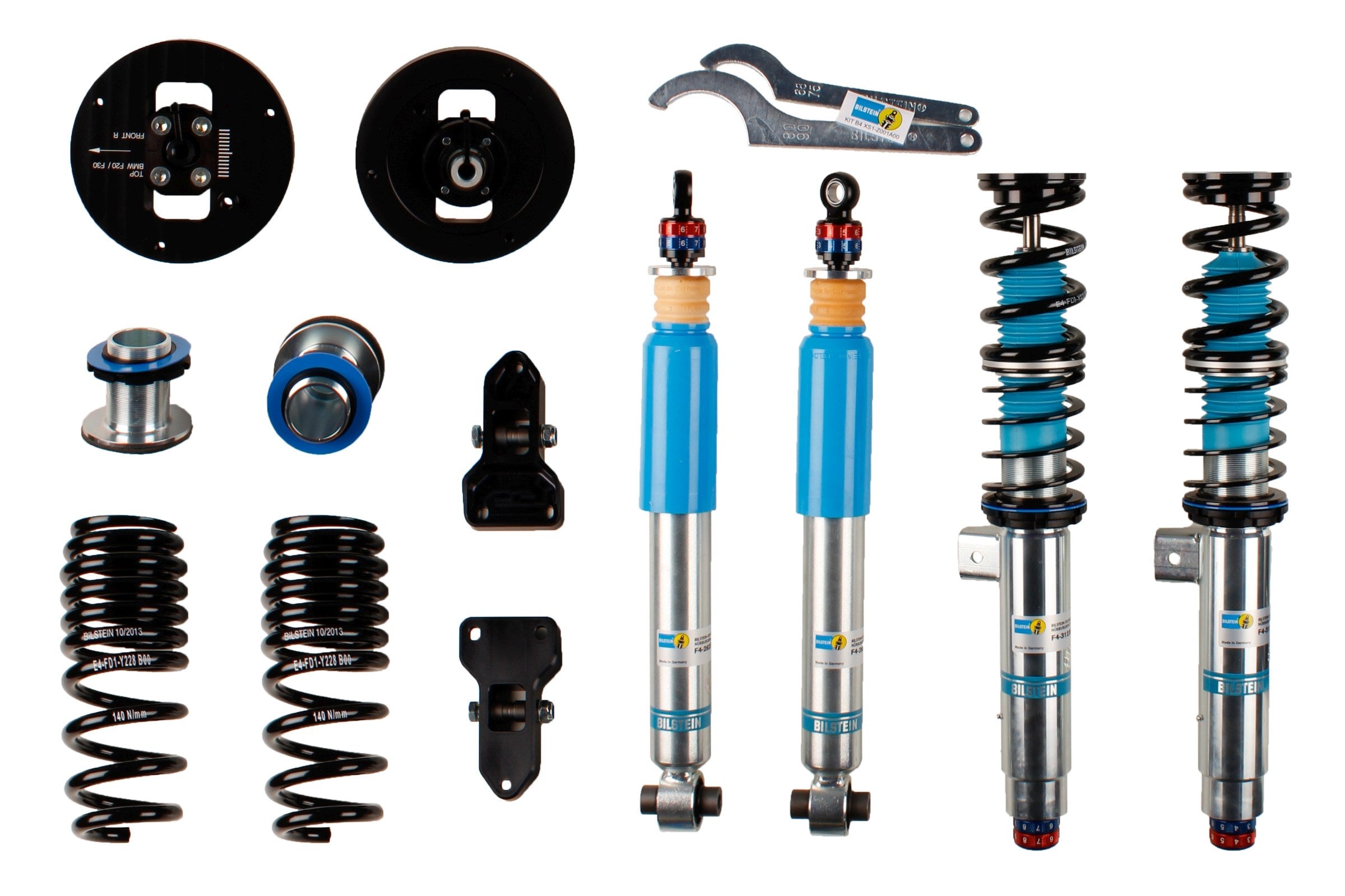 Bilstein B16 Suspension Kit BMW F20 F36 F82 Clubsport Coilover Kit (Inc. 116i - 320d & M235i) - 48-230834 - Bilstein suspension product image