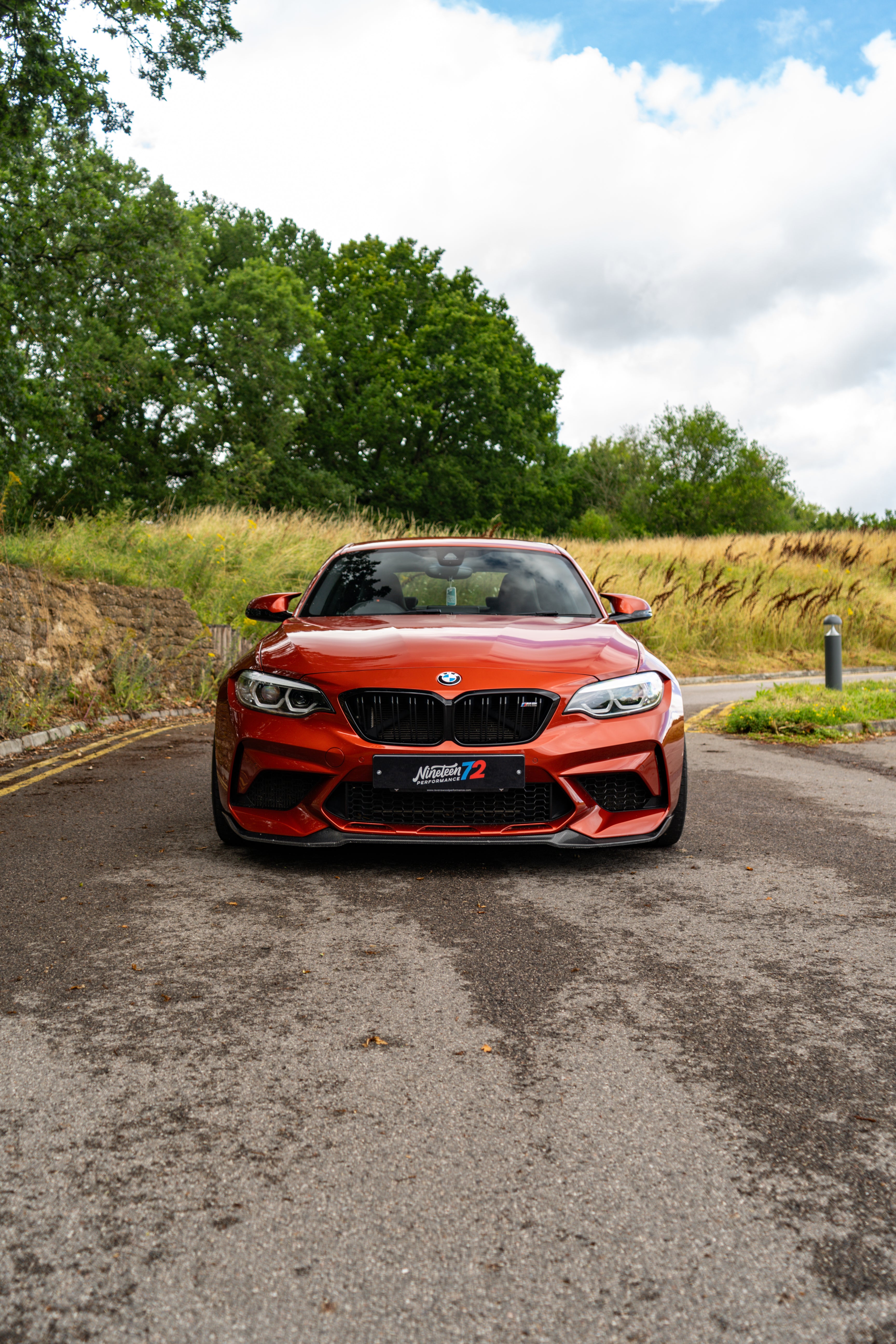 72 Design - BMW M2 COMPETITION F87 CARBON FIBRE CS FRONT SPLITTER (2018-2021) - Nineteen72 Performance