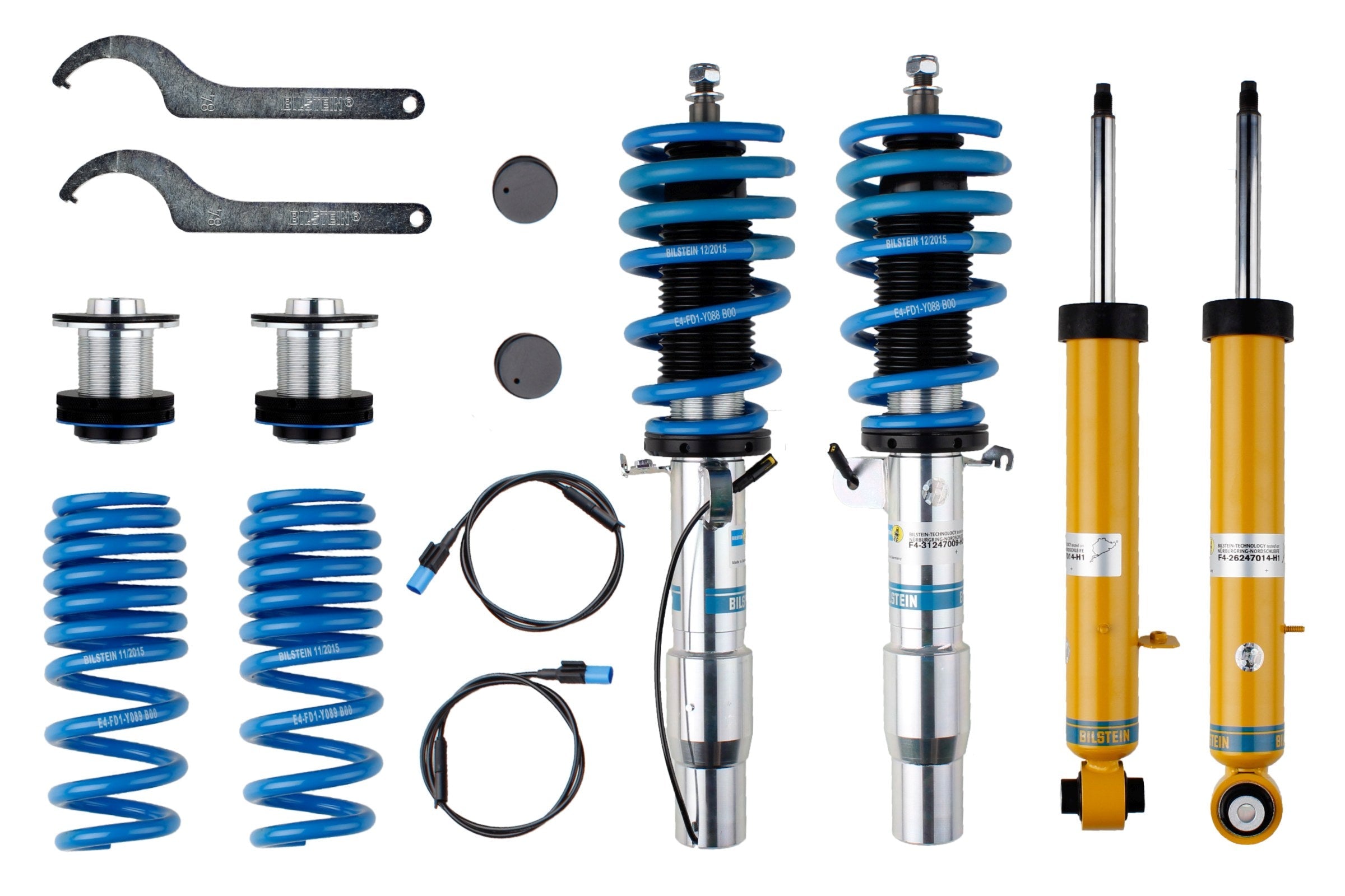 Bilstein B16 Electric Suspension Kit BMW M3/M4 (F80/F82) - 49-246988 - Bilstein suspension product image
