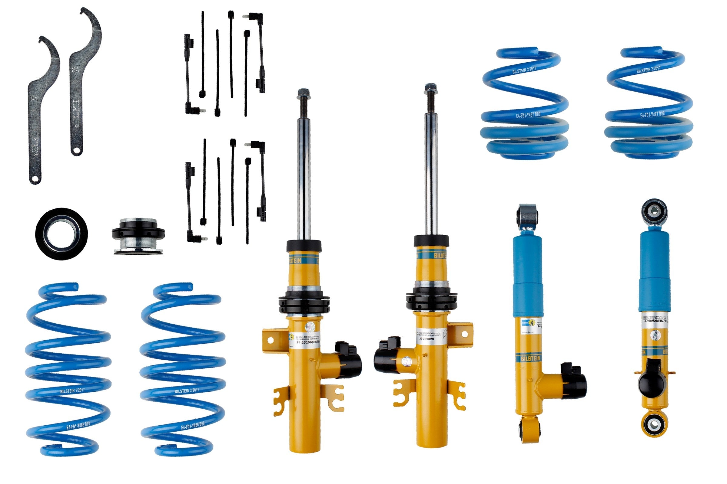 Bilstein B16 Damptronic Coilover Kit for Volkswagen T6 - 49-254778 - Bilstein suspension product image