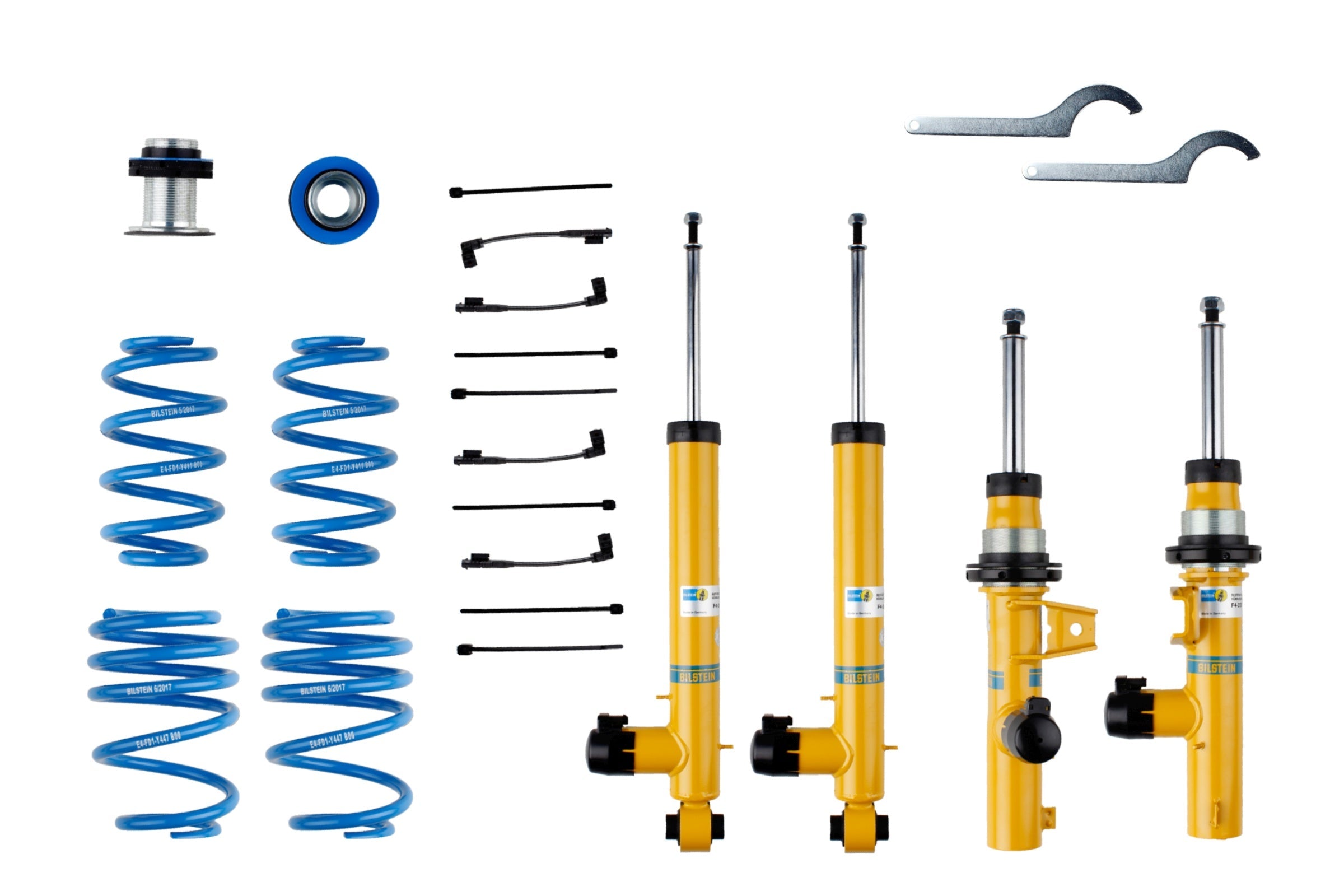 Bilstein B16 Electric Suspension Kit Volkswagen Golf 7 55mm - 49-255874 - Bilstein suspension product image