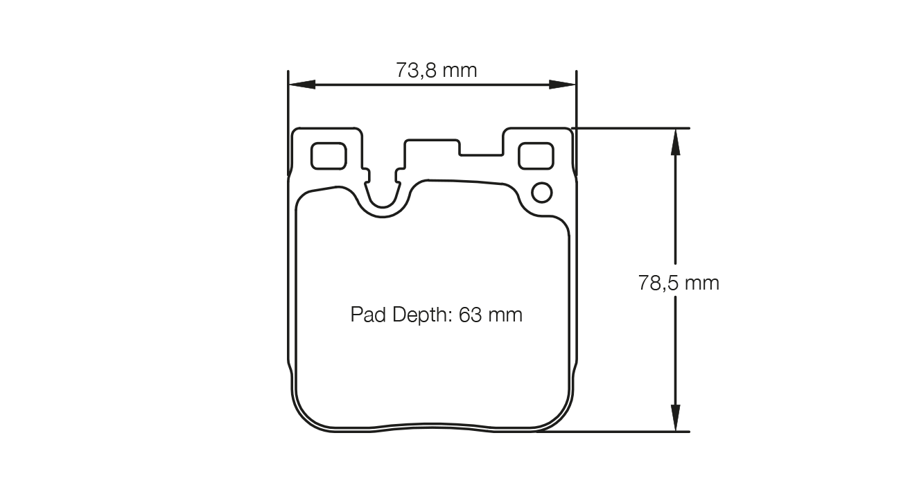 Pagid - Rear Brake Pad Set RSL29 BMW F8X/F2X (M2, M3, M4, M135, M235i, M140i, M240i & more)