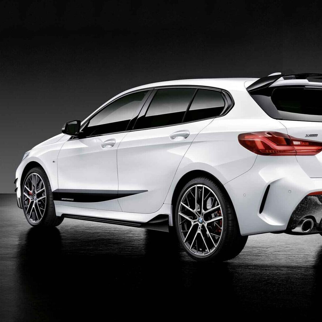 Genuine BMW F40 M Performance Side Skirt Extensions - 51192462600 / 51192462601 - Nineteen72 Performance