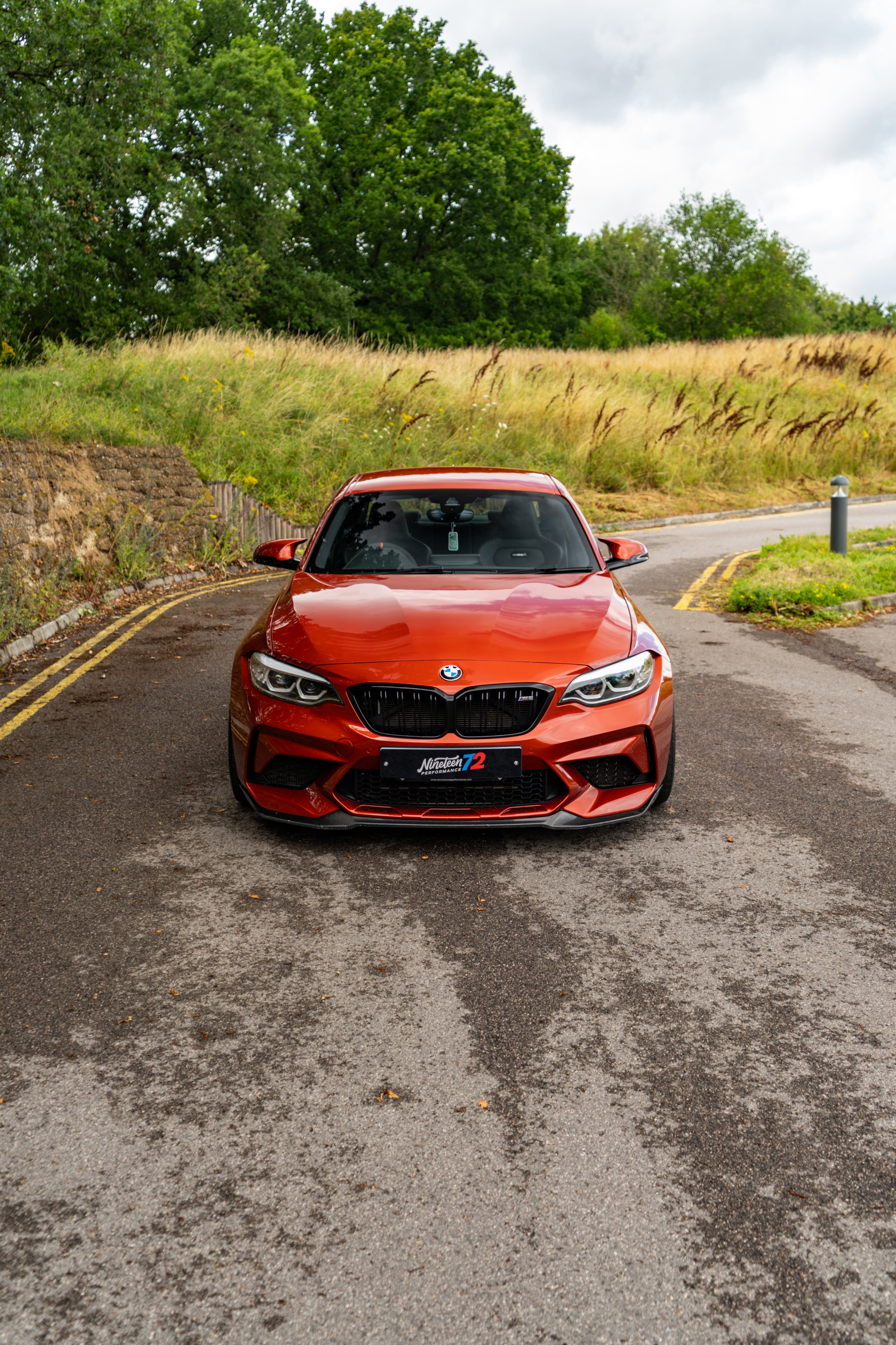 72 Design - BMW M2 COMPETITION F87 CARBON FIBRE CS FRONT SPLITTER (2018-2021) - Nineteen72 Performance
