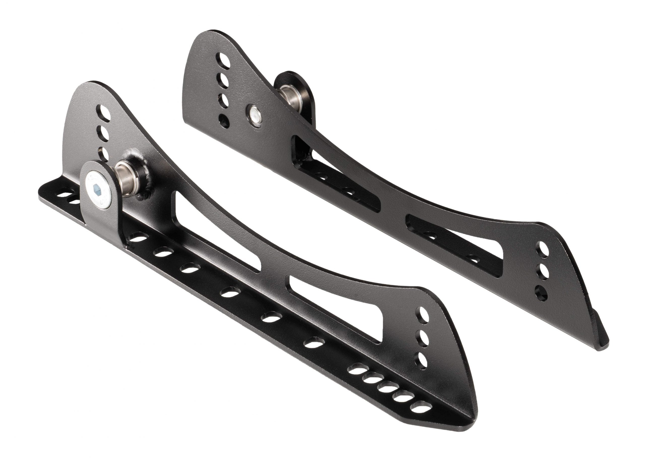 TILLETT REBB5 car seat bracket set for racing seats, showing metal mounting brackets and hardware in a close-up image.