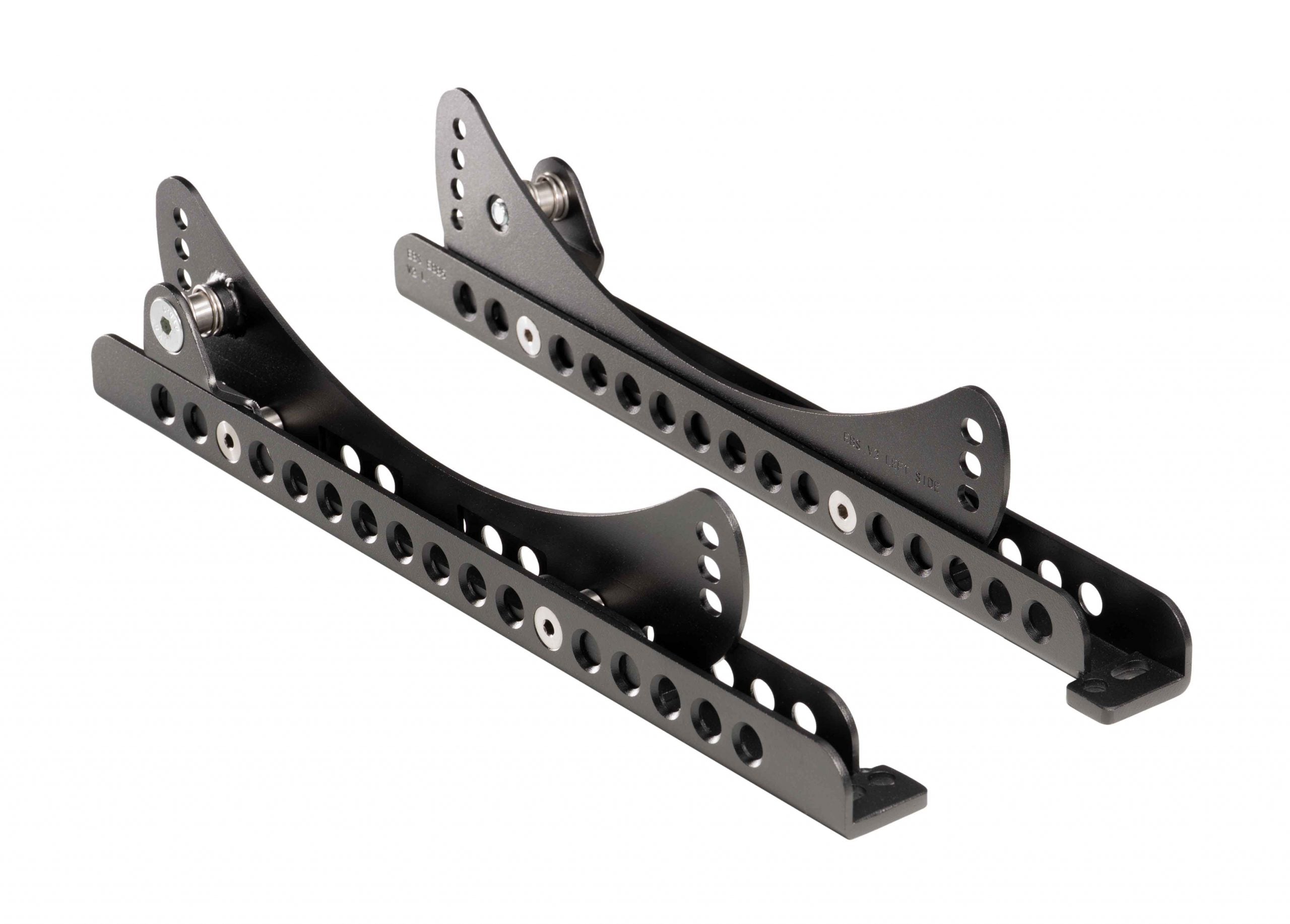 TILLETT EBS Bracket Set for car seat accessories, shown in the image with metal brackets and mounting hardware.