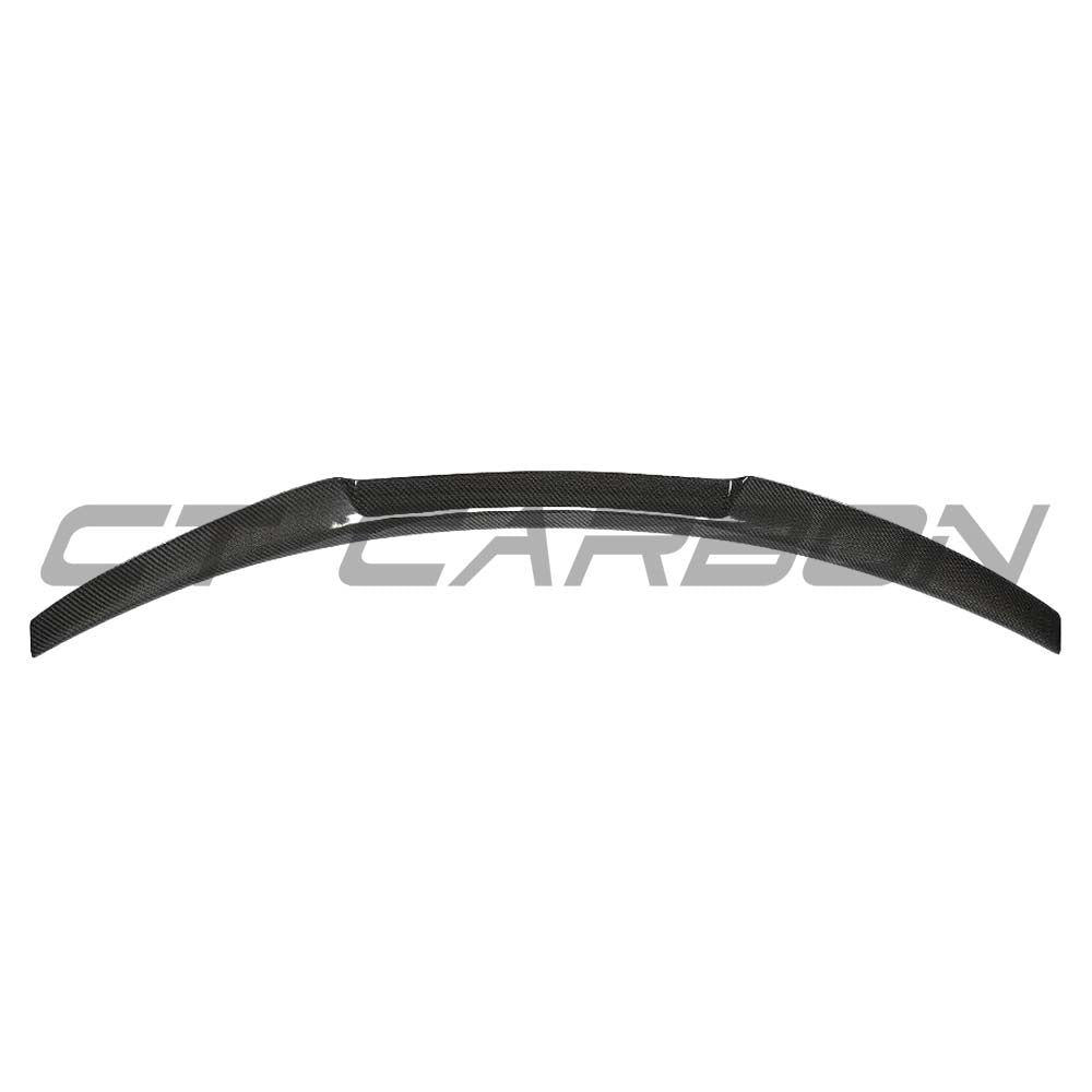 BMW F22 2 Series 2014-2020 CT Carbon full carbon fibre kit installed on the car, showcasing sleek carbon fiber accents and details.