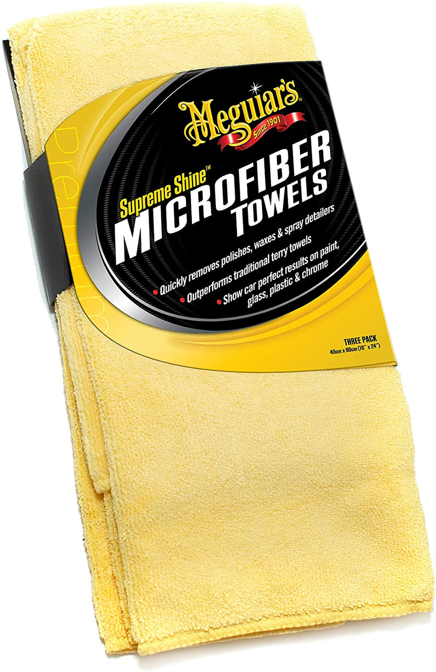 Meguiars Supreme Shine Microfibre (3 Pack) - Nineteen72 Performance